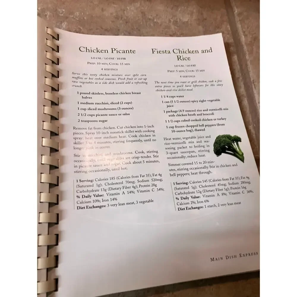 Vtg Betty Crockers Healthy New Choices Cookbook 400 Recipes First Edition Spiral